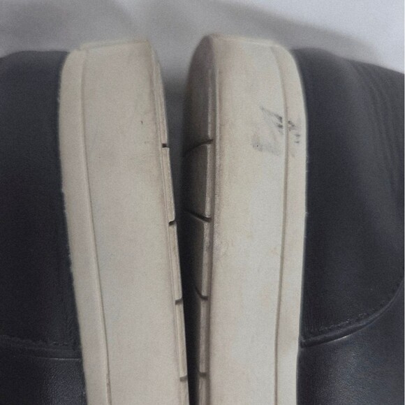 Vince Paeyre Black Leather Contrast Sole Pointed Toe Sneakers 7 - Picture 13 of 13